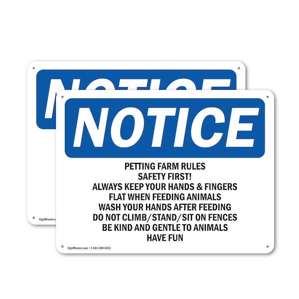 Signmission Safety Culture Sign, 10 in Width, Plastic, Rectangle OS-2PACK-NS-P-710-L-17254 - main
